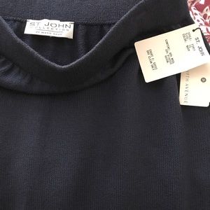 Vintage St John Collection by Marie Gray            Navy Knit Skirt Size 12